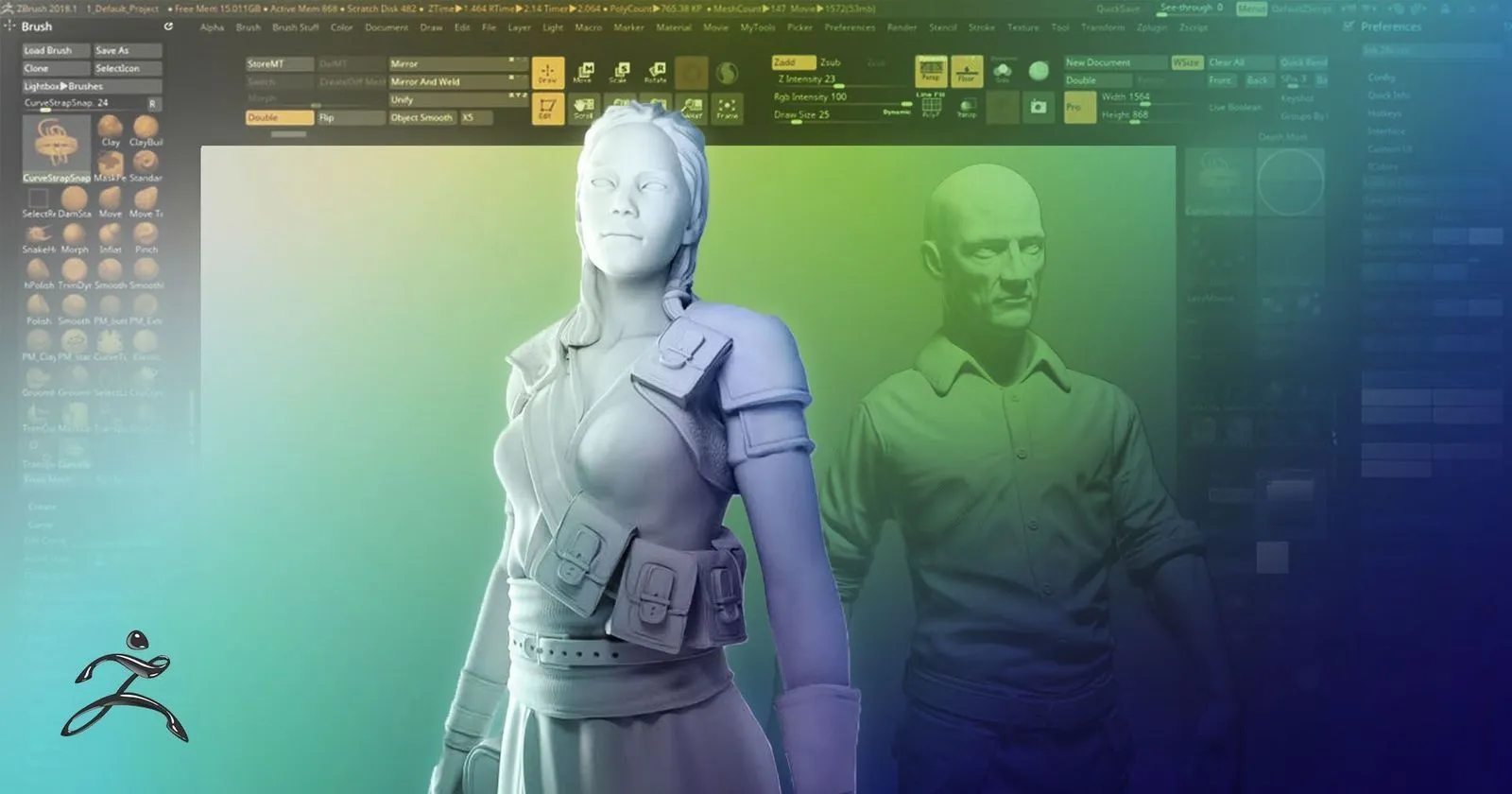 3D-моделирование в ZBrush для начинающих